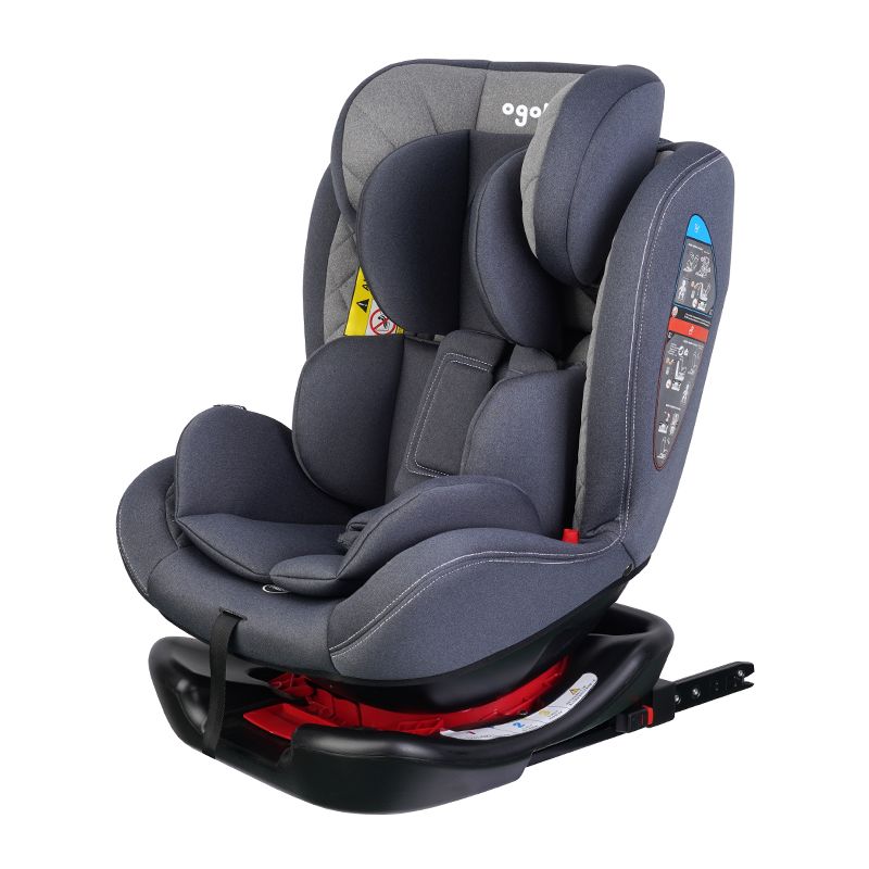 ZK701A 아동 안전 좌석 ISOFIX 360도 그룹 0123 ECE R4404 0-36kg 0-12 년