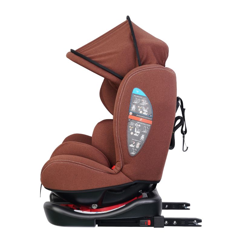 ZK701A 아동 안전 좌석 ISOFIX 360도 그룹 0123 ECE R4404 0-36kg 0-12 년