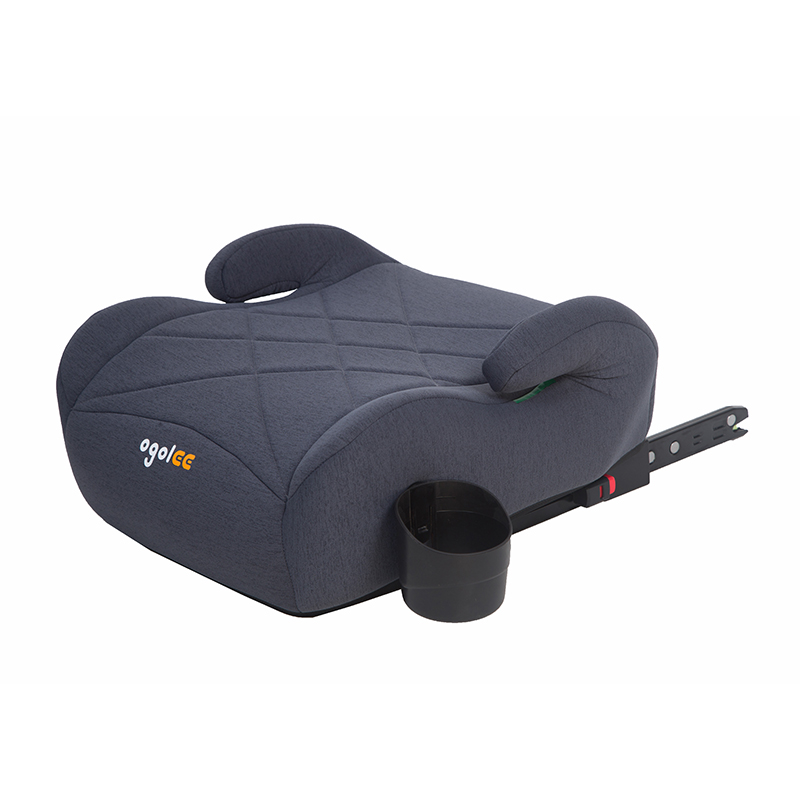OG102A ECE R129 컵 홀더 휴대용 베이비 키즈 자동차 부스터 쿠션 좌석이있는 Isofix I-Size 125-150cm
