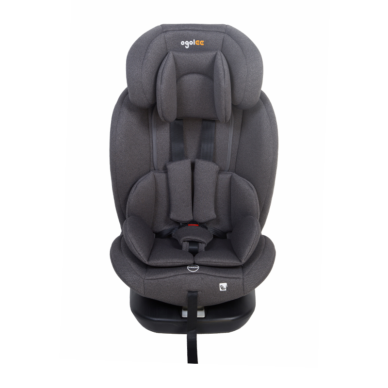 OG801A ECE R129 ISIZE 베이비 카 좌석 40-150cm ISOFIX 아동 안전 좌석 360도 어린이를위한 큰 기대기 회전