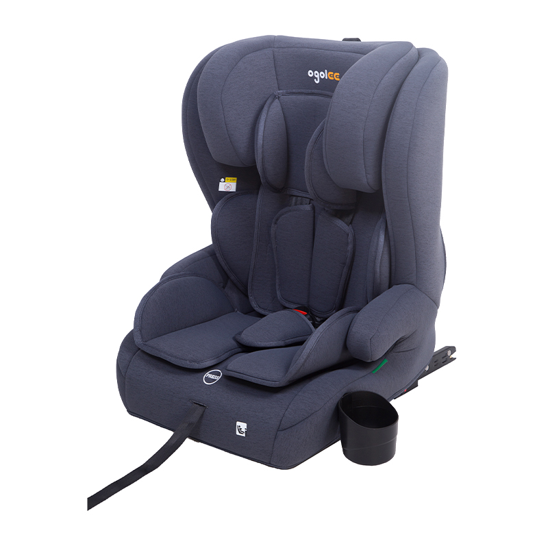 OG303T 최상의 품질 ECE R129 I -SIZE ISOFIX CUPHOLDER 어린이 베이비 카시트 76-150cm 어린이 안전 좌석 자동차 및 상단 테더가있는 자동차