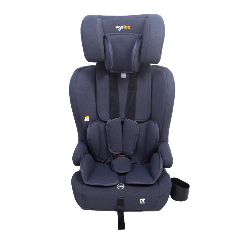 OG303T 최상의 품질 ECE R129 I -SIZE ISOFIX CUPHOLDER 어린이 베이비 카시트 76-150cm 어린이 안전 좌석 자동차 및 상단 테더가있는 자동차