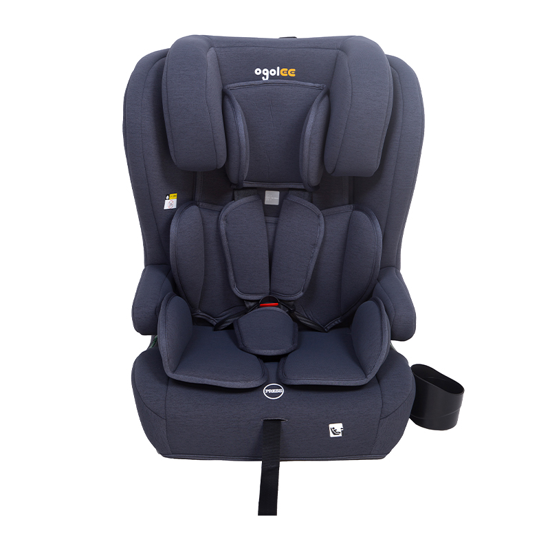 OG303T 최상의 품질 ECE R129 I -SIZE ISOFIX CUPHOLDER 어린이 베이비 카시트 76-150cm 어린이 안전 좌석 자동차 및 상단 테더가있는 자동차