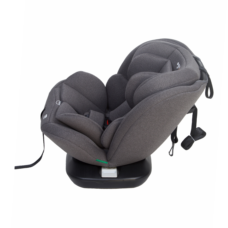 OG801A ECE R129 ISIZE 베이비 카 좌석 40-150cm ISOFIX 아동 안전 좌석 360도 어린이를위한 큰 기대기 회전
