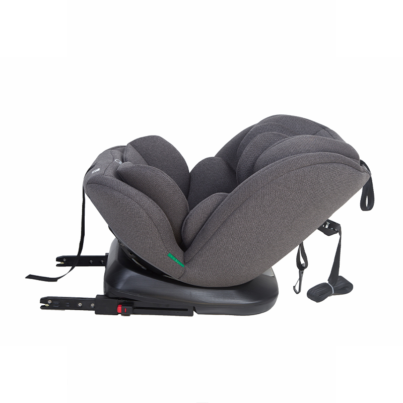 OG801A ECE R129 ISIZE 베이비 카 좌석 40-150cm ISOFIX 아동 안전 좌석 360도 어린이를위한 큰 기대기 회전